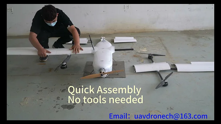 vtol uav vtol drone fixwing drone Quick Assembly