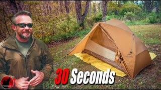 INSANE - Ive Never Seen a Tent Set Up This Fast - Naturehike Canyon 1P tent - First Look