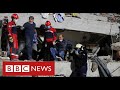 Desperate search for missing victims of earthquake in Turkey and Greek islands - BBC News