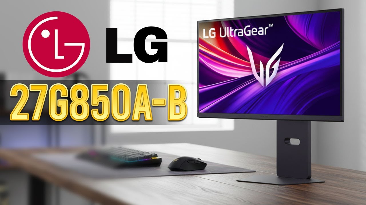 LG 27G850A-B Gaming Monitor: Watch Before Buying! (240Hz | 1ms)