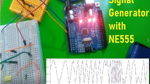 Signal Generator with NE555 - Square, Saw, Sine Waves #555 #signalgenerator #breadboard
