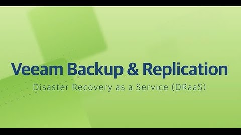 Disaster Recovery as a Service (DRaaS)