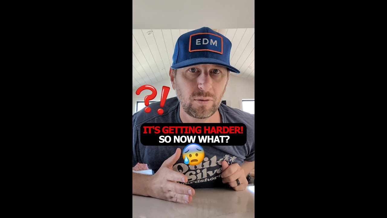 It's Getting Harder! So now what?