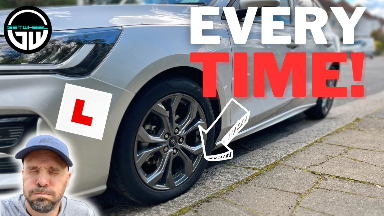 How to Stop hitting/scraping the Kerb when pulling up on the left and right