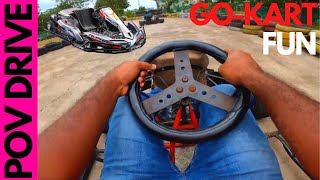 Go-Kart POV Test Drive | Honda GX200 Engine | Petrol | Independence Day | BUI #17 | #india #aug15