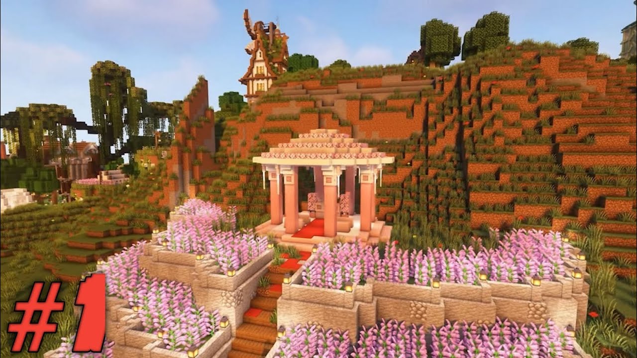 I built an Wedding Venue 💍in minecraft - YouTube