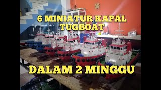 Download Lagu 6 Miniatur Kapal Tugboat/model tugboat dalam 2 minggu MP3