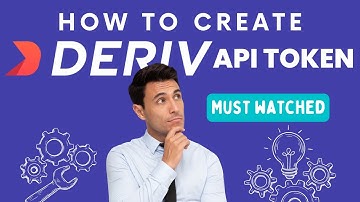 How To Create Deriv API Token