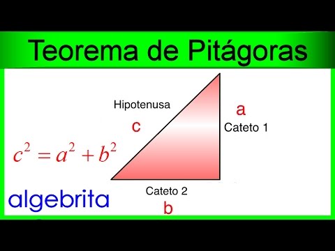 Teorema de Pitágoras: Calcular hipotenusa o catetos