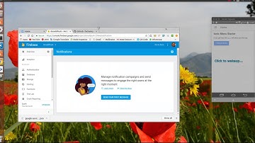 Push Notification by Donald J. Trump using Cordova hybrid app, Ionic3, Firebase (FCM), NodeJS