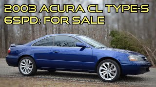 2003 Acura CL Type-S 6 Speed For Sale:  Bring-A-Trailer Auction (3/20/22 - 3/27/22)
