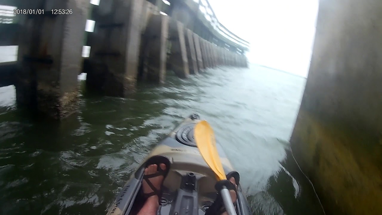 Kayak fishing Marco Island Bridge YouTube