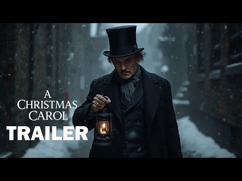A Christmas Carol 2025 First Trailer Johnny Depp Helena Bonham Carter Ralph Fiennes