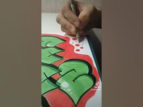 Граффити алфавит бабл #граффити - YouTube