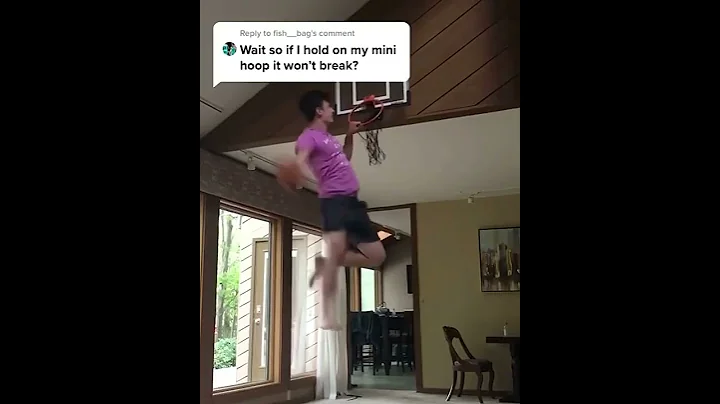 Strongest Mini basketball hoop ever!?