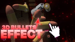 3D BULLETS TRANSITION/EFFECT After Effects Tutorial