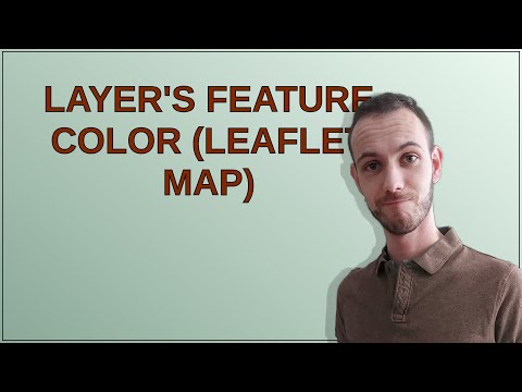 Layer's feature color (Leaflet map)