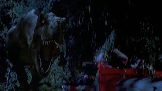 Погоня От Тираннозавра - Парк Юрского Периода (1993)
