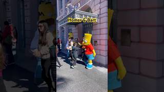 Homer and Bart Simpson