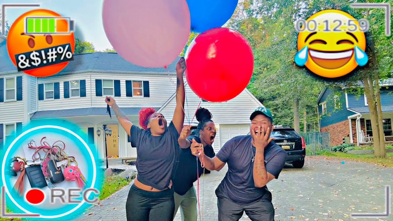 ПРИВЯЖУ КЛЮЧИ ОТ МАШИНЫ МОЕЙ СЕСТРЫ К ГИГАНТСКИМ ШАРАМ И БОЛЬШЕ НЕ БУДУ ВОДИТЬ ИХ!!!!!!!!!!!!