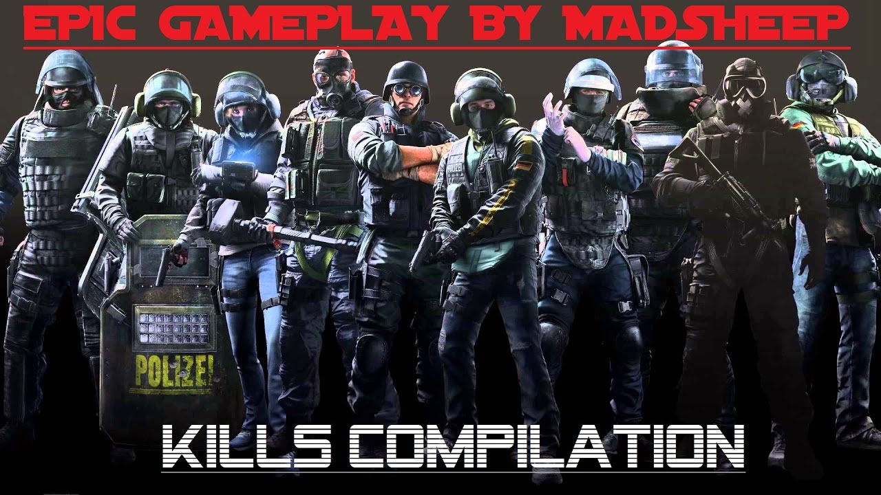 Rainbow Six Siege - Epic Gameplay Compilation (By Madsheep, V1ctor ...