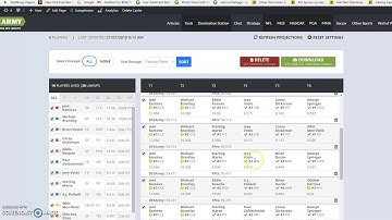DFS Army Domination Station Optimizer - Tutorial - Draftkings Pickem Tiers Mode