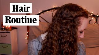 Curly Hair Routine 2019