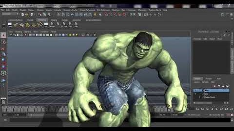 Hulk Escapes From Maya