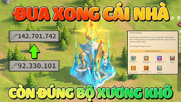 Rok F2P Đã Tốn Bao Nhiêu Tiền Cho Sự Kiện Thiên Đỉnh Sức Mạnh Rise of Kingdoms - Up 51M Pow Zenith