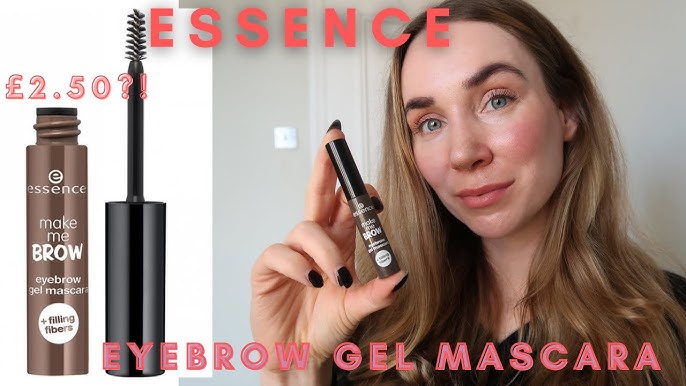 Essence Make Me Brow Eyebrow Gel Mascara Review | Demo | With Close Ups +  Before And After - YouTube