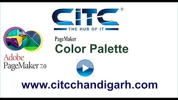 Tutorial Video on Color Palette in PageMaker