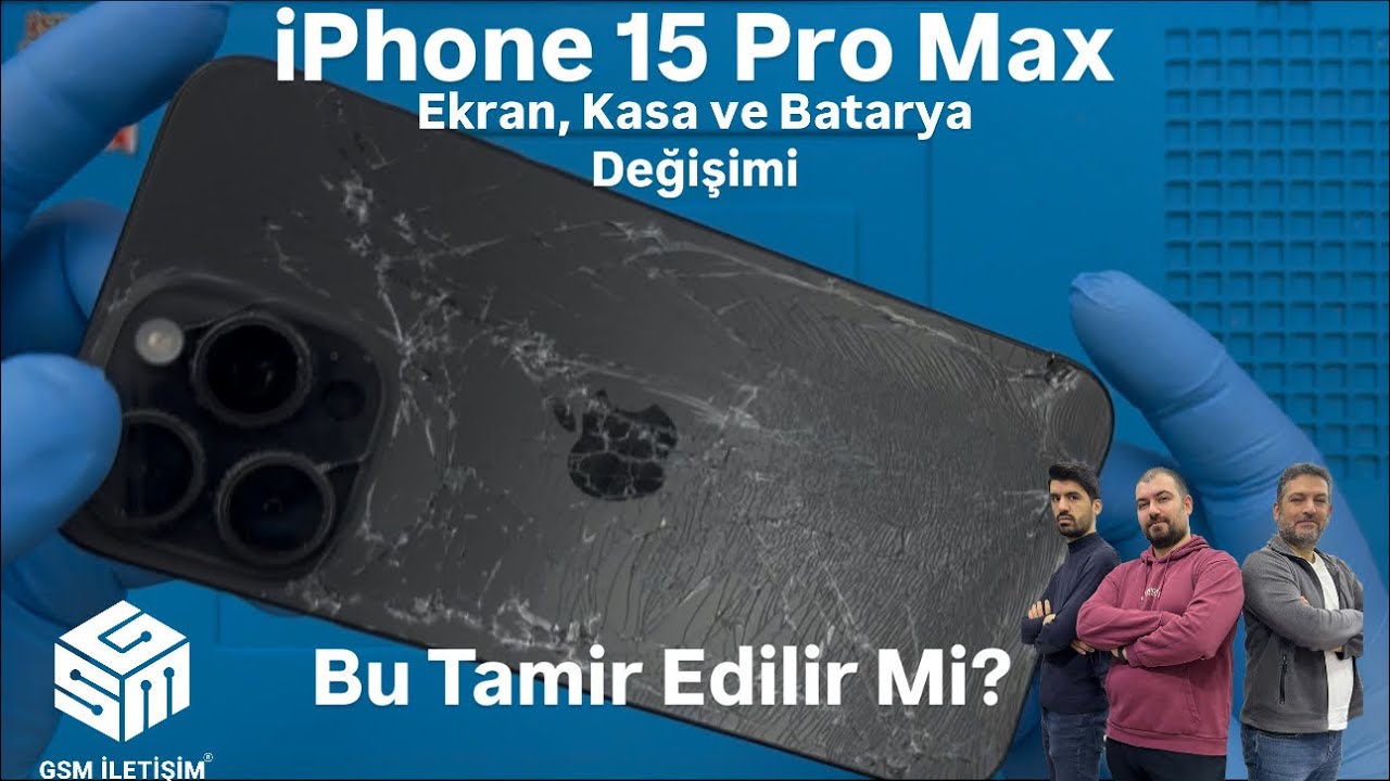 iPhone 15 Pro Max Screen Replacement, Casing and Battery