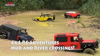 Mud And River Fun! Rc4Wd Adventures