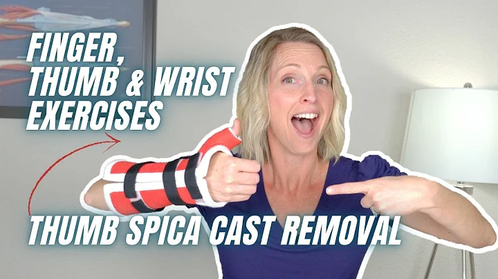 Finger + Thumb + Wrist Exercises after Thumb Spica Cast Removal: Follow Along