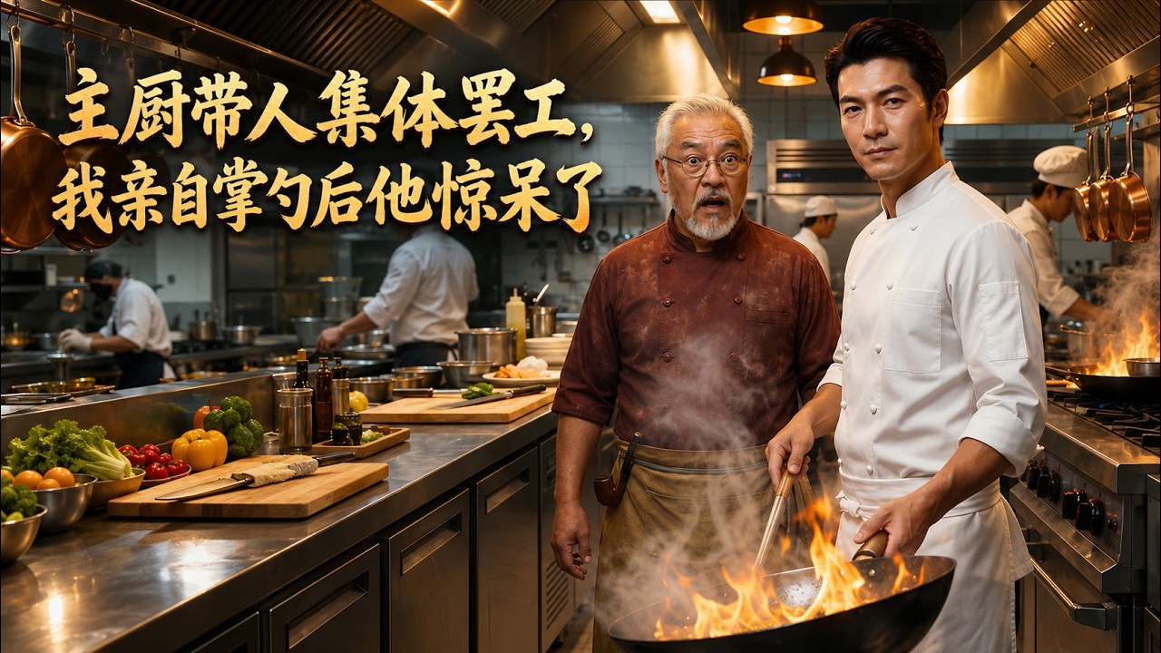 主廚帶隊罷工，我親自掌勺驚豔全場