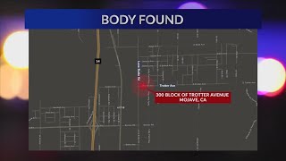 Body found decomposing in Mojave is identified