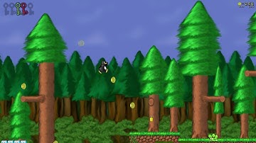 SuperTux 0.4.0 Forest World speedrun (33:15)