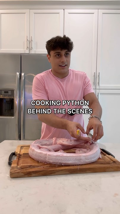 Cooking Python Behind The Scenes - YouTube