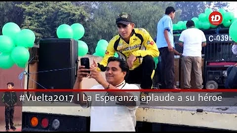 Manuel Rodas agradecido por el cario de pobladores...