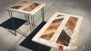 UPCYCLING AN OLD DOOR INTO A COFFEE AND END TABLE