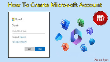 How To Create A Microsoft Account Free 2023   | Create Microsoft account using Laptop | In Malayalam