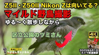 Can you enjoy it with Z5II or Z50II? A mild bird photography
