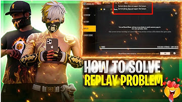 😀 2023 New Solution | Current device does not support this feature problem in ff | replay problem ff