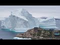 Grönland: Riesiger Eisberg bedroht Dorf