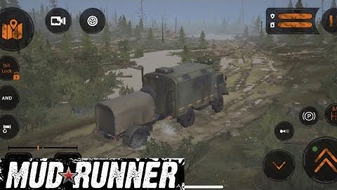 MUDRUNNER MOBILE | THE VALLEY MAP #8 | OFFROAD GAMEPLAY | ANDROID/IOS