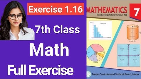 class 7 math unit 1 exercise 1.16 || 7th class maths chapter 1 exercise 1.16|#7thclassmathsanswers