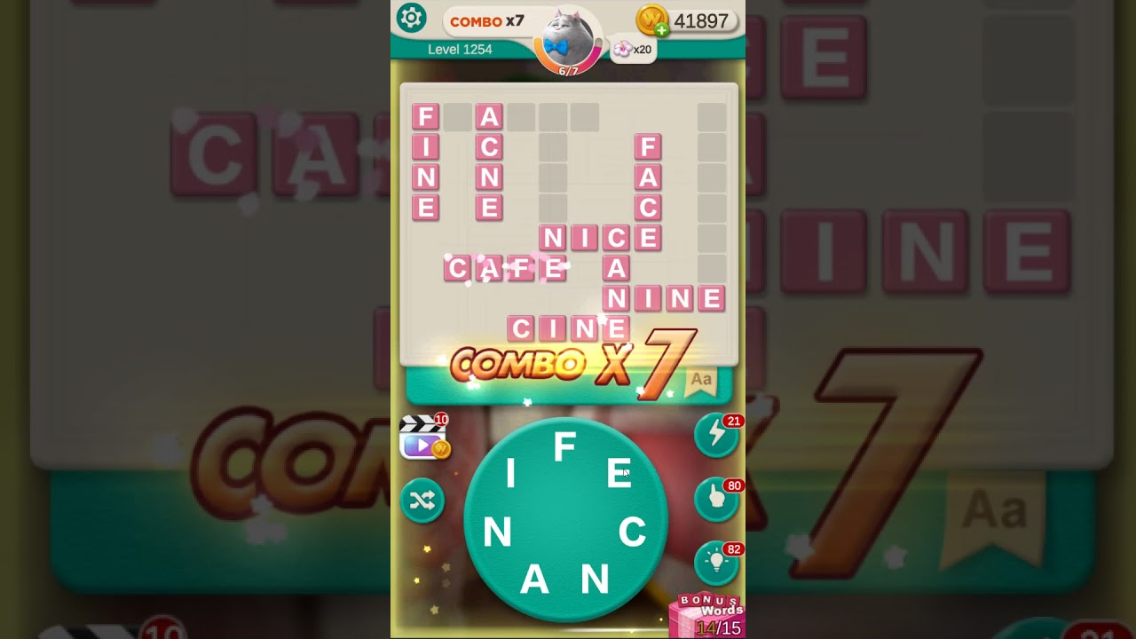 WORD VILLAS level 1254