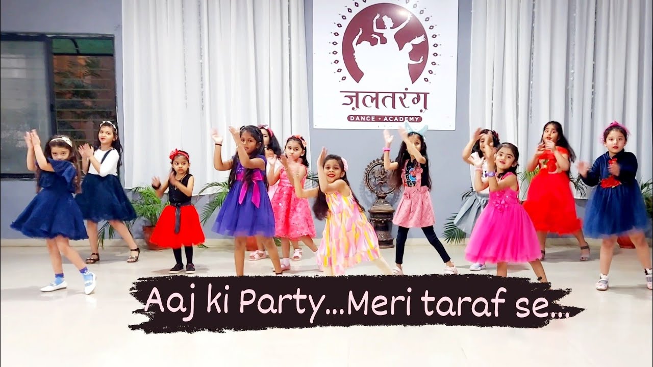 Aaj ki PartyKids Party DanceLittle JalpariyaJalpa Shelat ChoreographyJaltarang Dance Academy