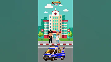 Help The Doctor Find An Ambulance Shorts Funny Cartoon Animation 