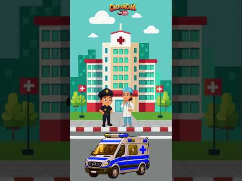 Help The Doctor Find An Ambulance Shorts Funny Cartoon Animation
